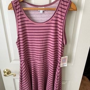 LuLaRoe Nikki tank dress Pink